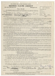 Two 1963 Contracts Signed by Moe Howard Regarding Three Stooges Performances -- One Measures 8.5'' x 12'', the Other 8.5'' x 14'' -- Very Good Condition